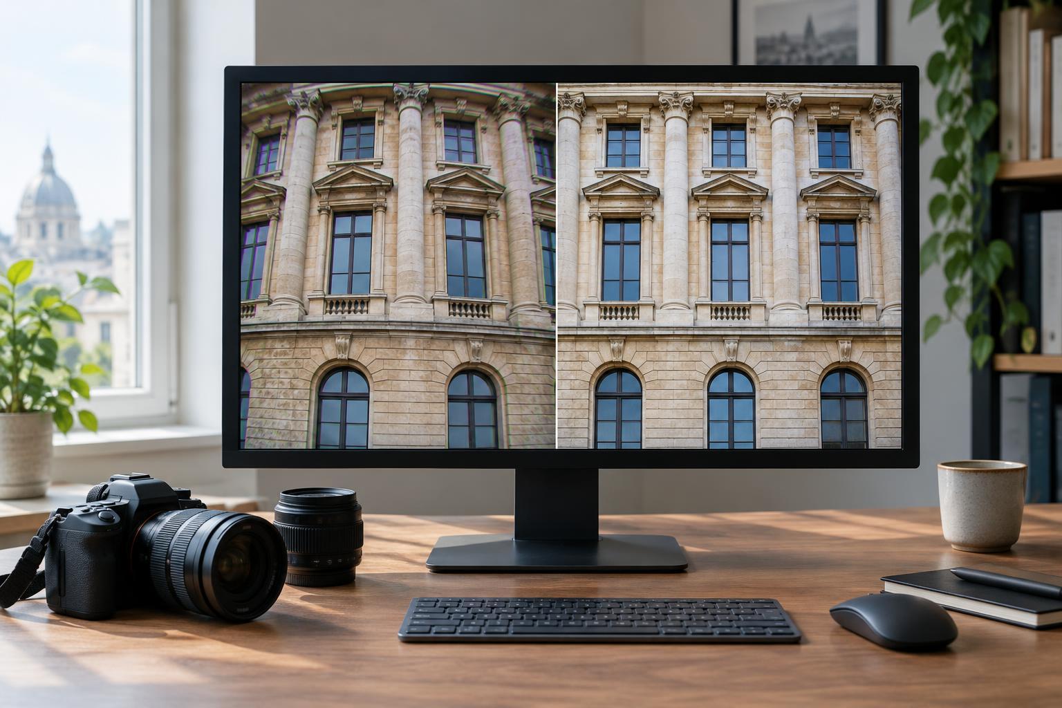 When to Apply Lens Distortion and Chromatic Aberration Corrections