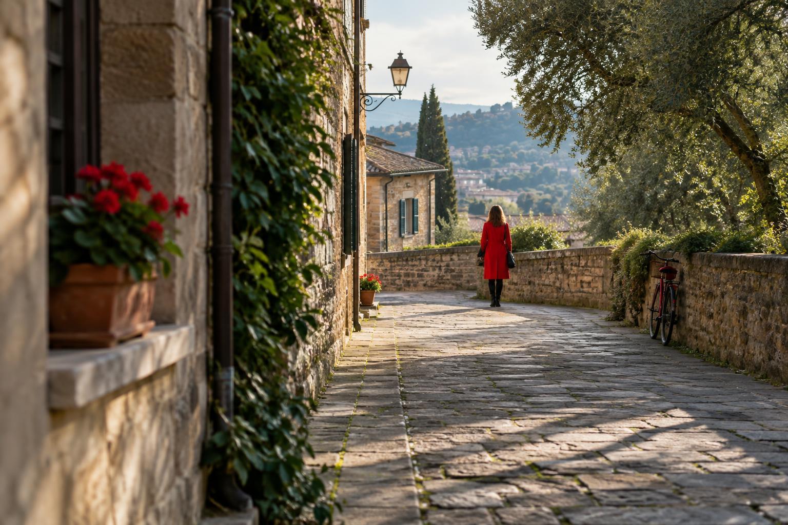How Color Placement Shapes Visual Hierarchy in a Photograph